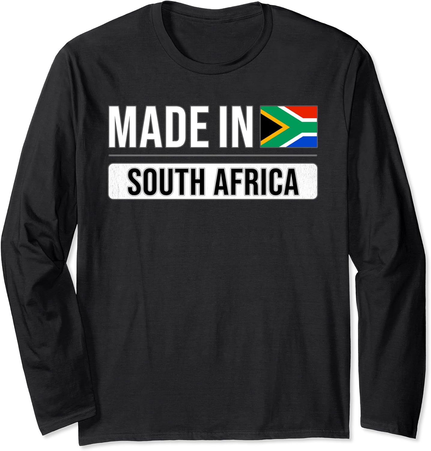 Made In South Africa Long Sleeve TShirt Amazon.co.uk Fashion